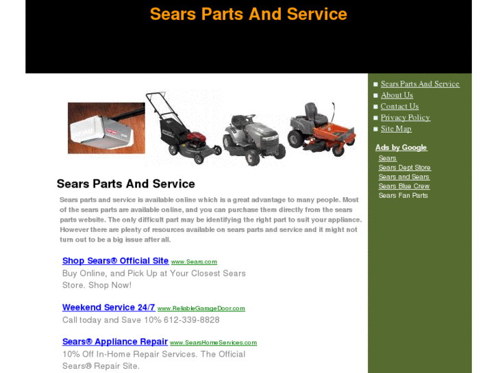 www.searspartsandservice.com