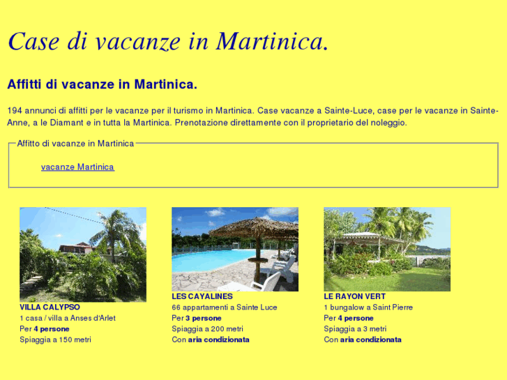 www.vacanze-martinica.it