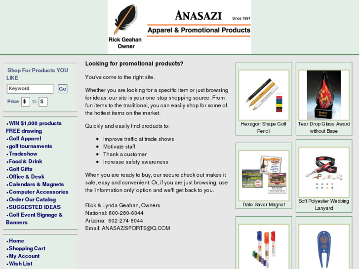 www.a2zpromotionalproducts.com