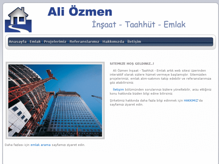 www.aliozmeninsaat.com