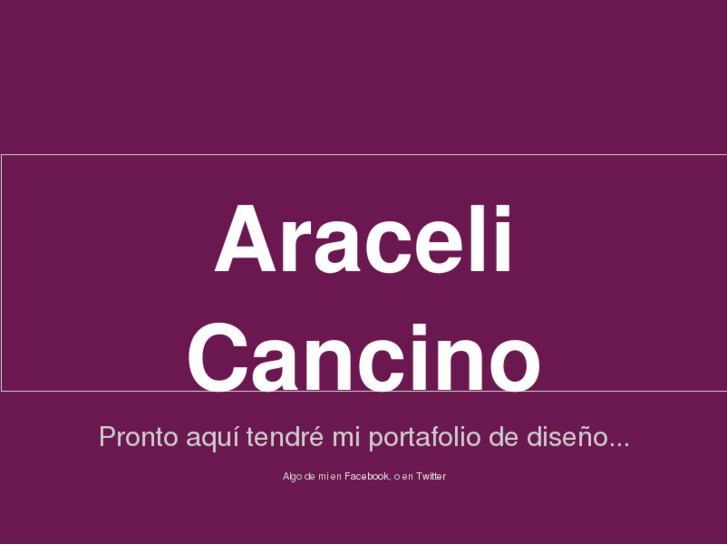 www.aracelicancino.com