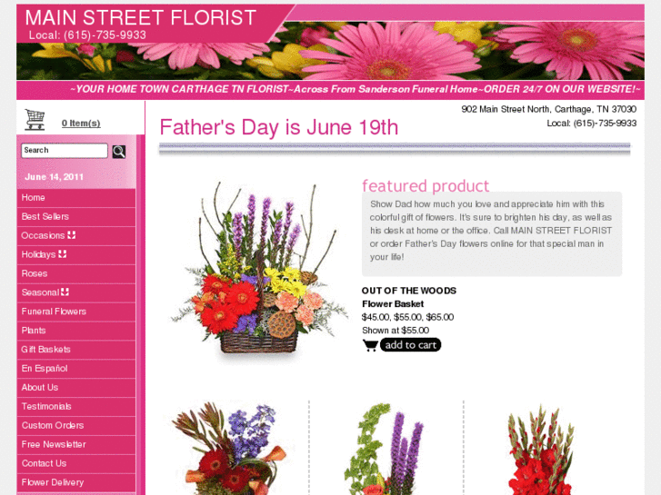 www.carthagemainstreetflorist.com