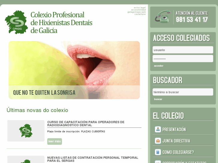 www.colegiohigienistasdegalicia.com