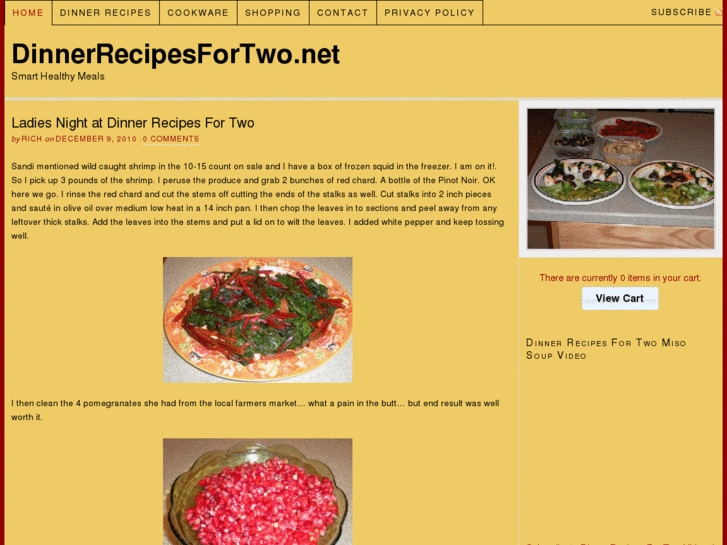 www.dinnerrecipesfortwo.net