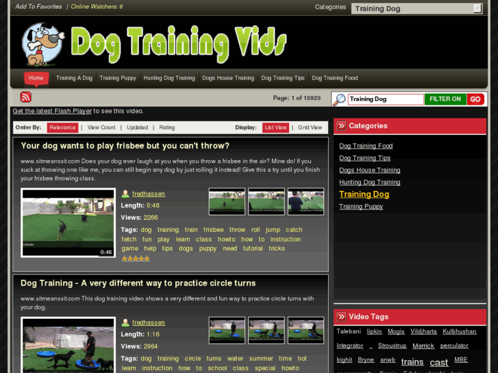 www.dogtrainingvids.com