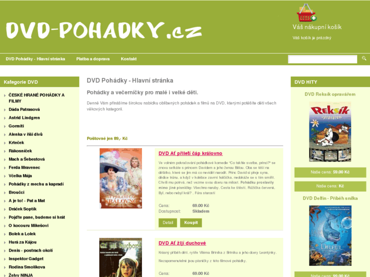 www.dvd-pohadky.cz