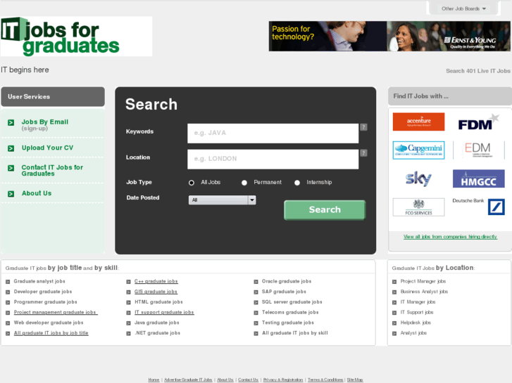 www.graduateitjobboard.com