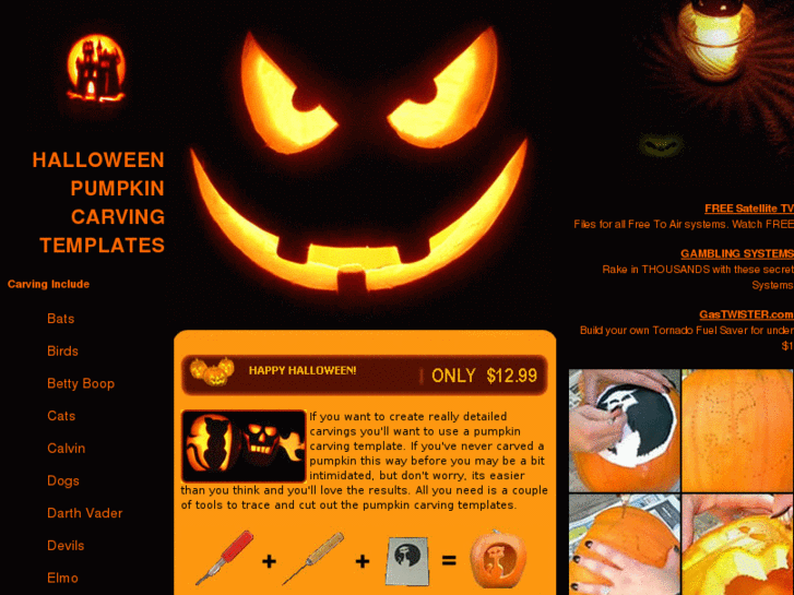 www.halloweenpumpkincarvingtemplates.com