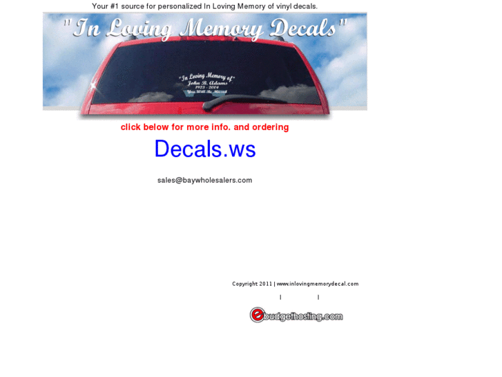 www.inlovingmemorydecal.com