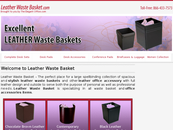 www.leatherwastebasket.com