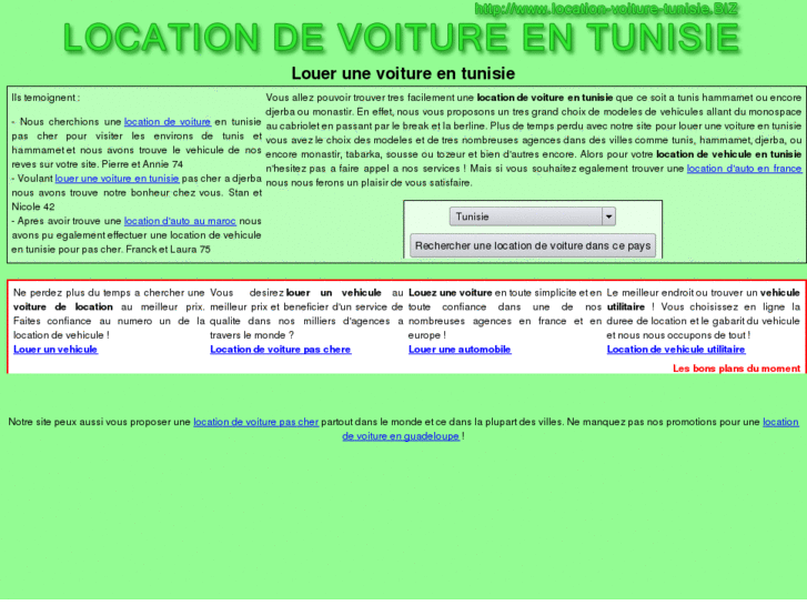 www.location-voiture-tunisie.biz