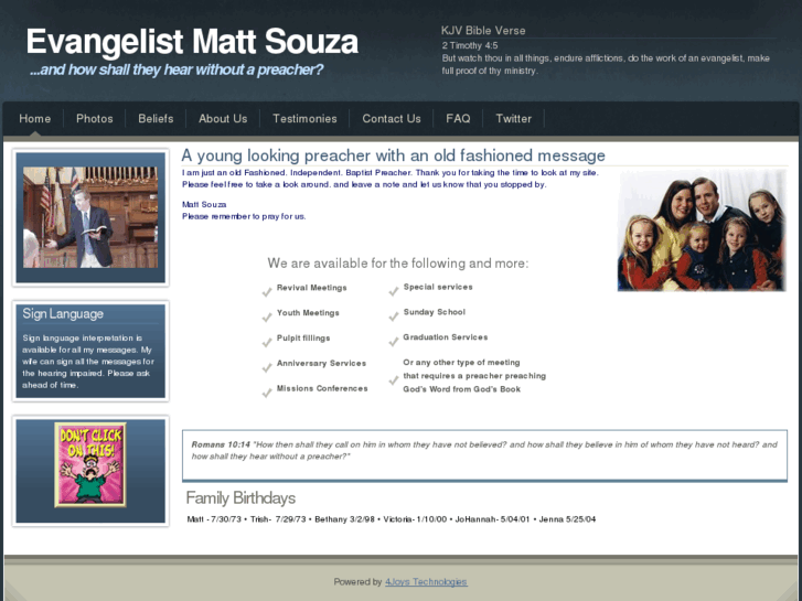 www.mattsouza.org