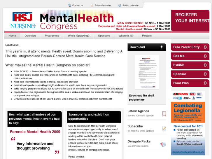 www.mentalhealthcongress.com