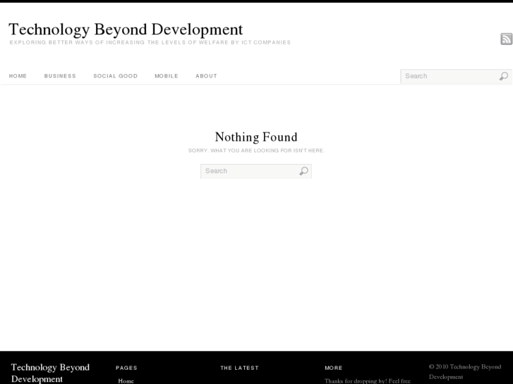 www.technologybeyonddevelopment.com