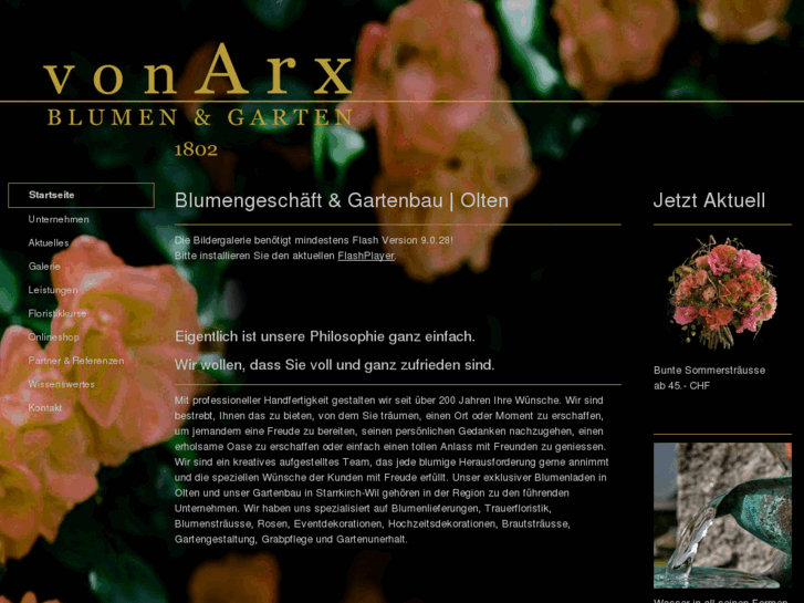 www.vonarxblumenundgarten.com