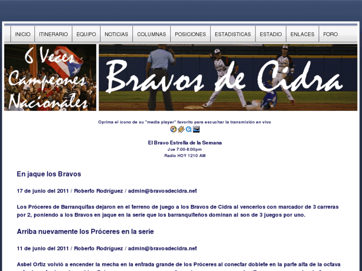 www.bravosdecidra.net