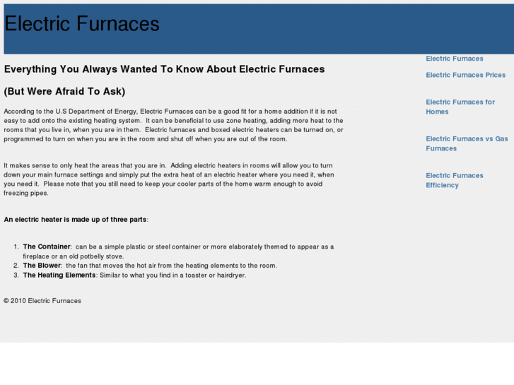 www.electricfurnaces.net