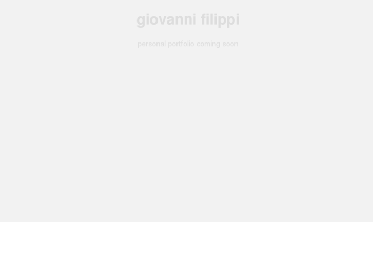 www.giovannifilippi.com