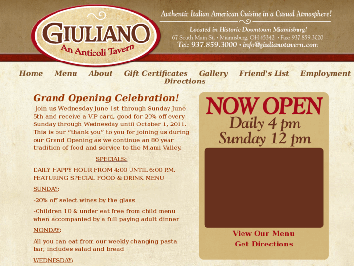 www.giulianotavern.com