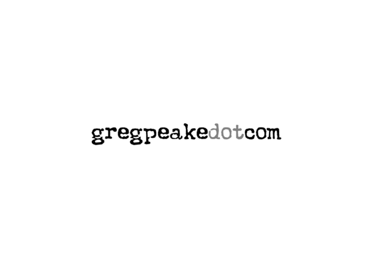 www.gregpeake.com