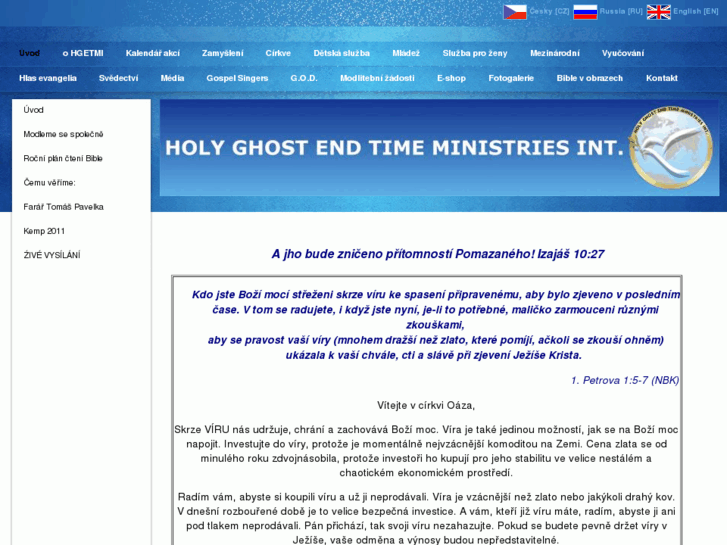 www.holyghost.cz