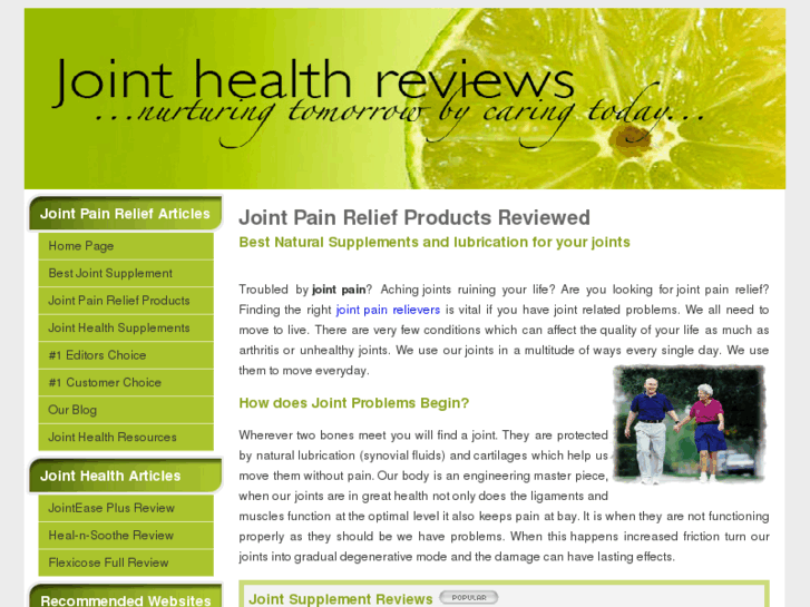 www.jointhealthreviews.com