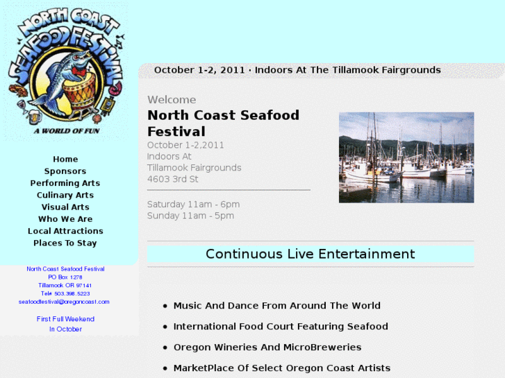 www.northcoastseafoodfestival.com