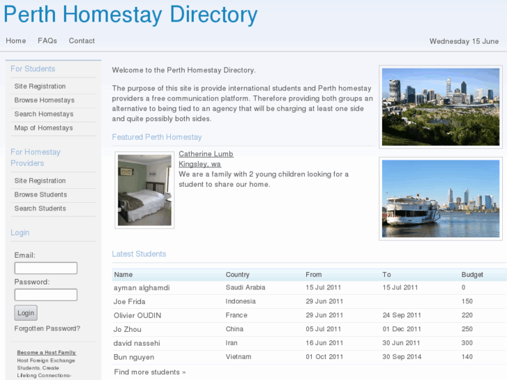 www.perthhomestay.org