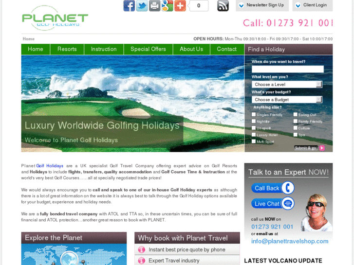 www.planetgolfholidays.com