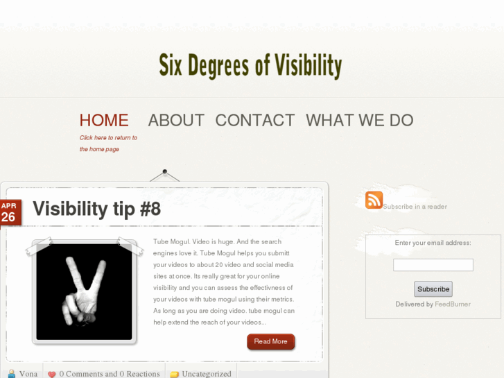 www.sixdegreesofvisibility.com