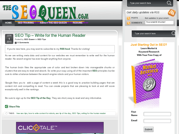 www.theseoqueen.com