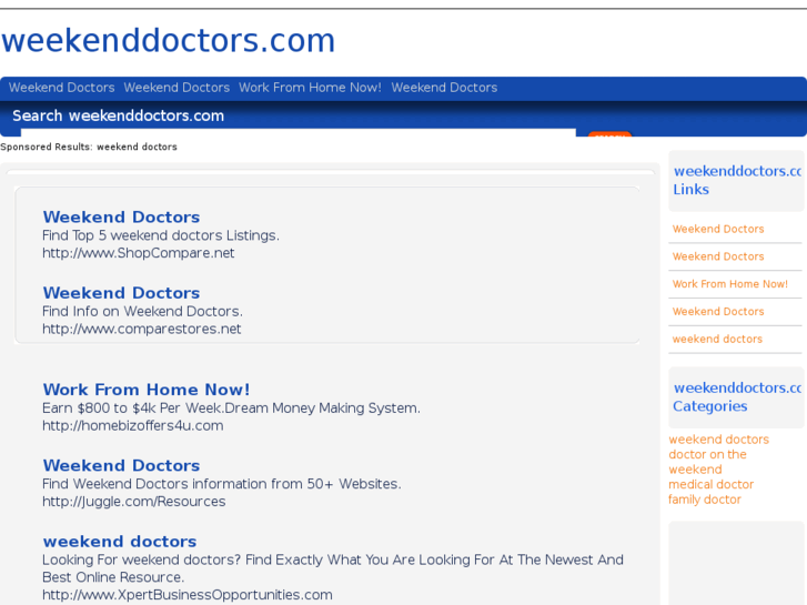 www.weekenddoctors.com