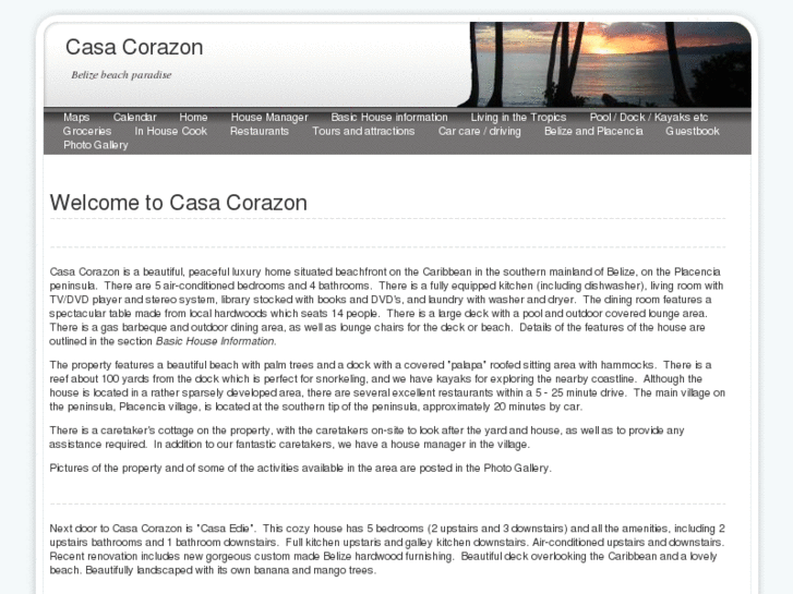 www.casacorazonbelize.com