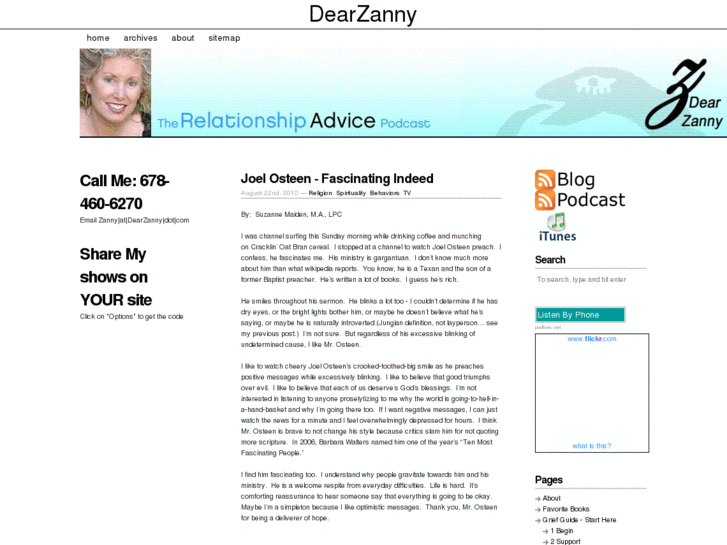 www.dearzanny.com