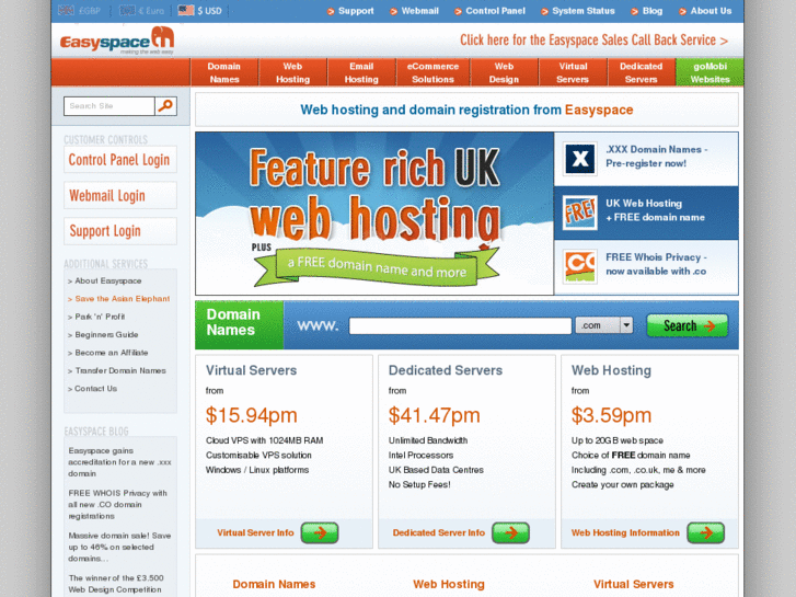 www.easyspace-data-centers.net