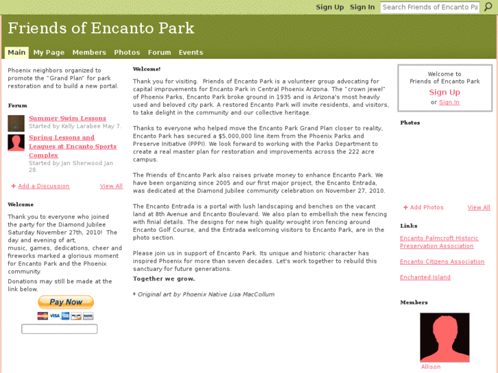 www.friendsofencantopark.com