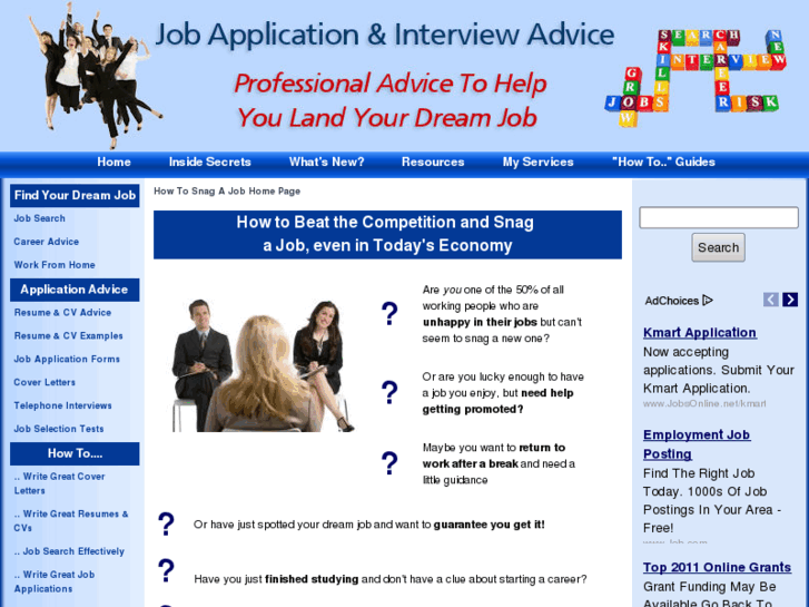 www.job-application-and-interview-advice.com