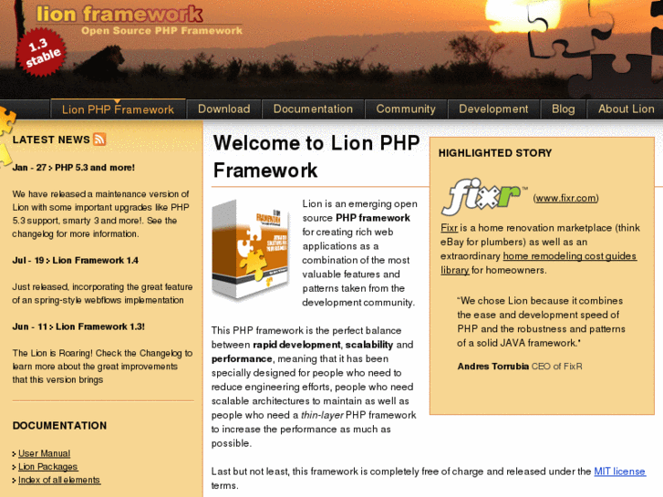 www.lionframework.com