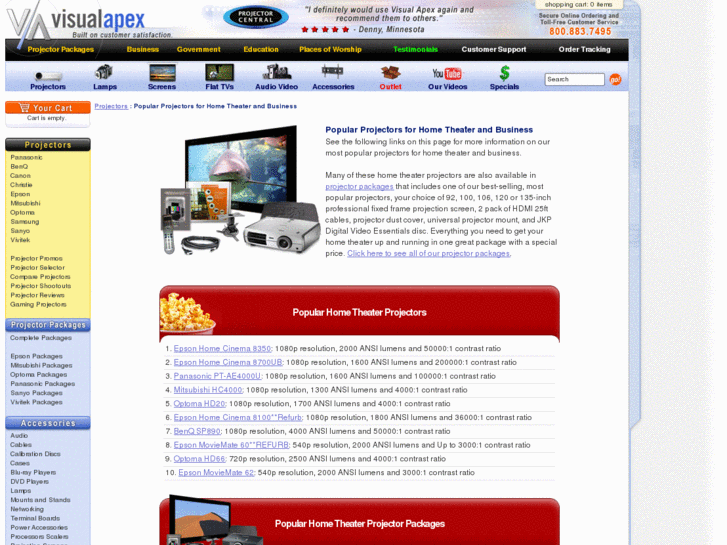 www.popularprojectors.com