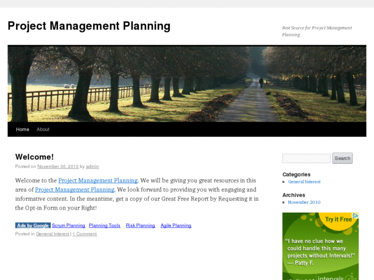 www.projectmanagementplanning.net