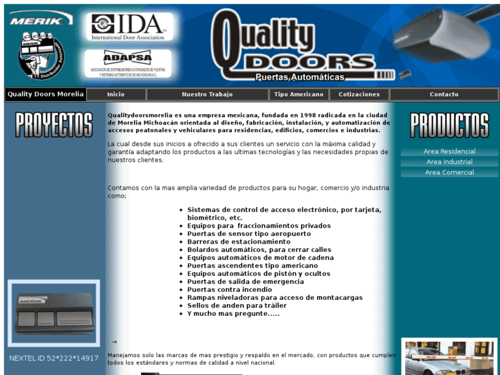 www.qualitydoorsmorelia.com