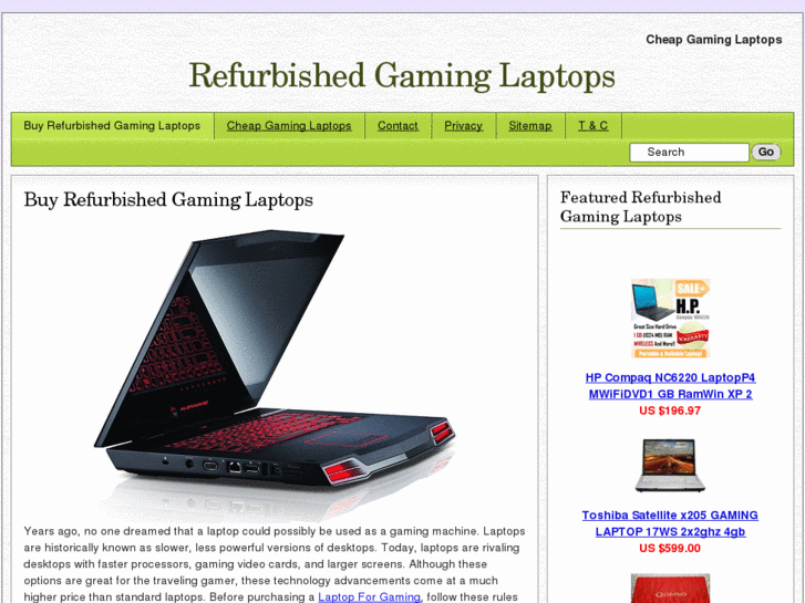 www.refurbishedgaminglaptops.com