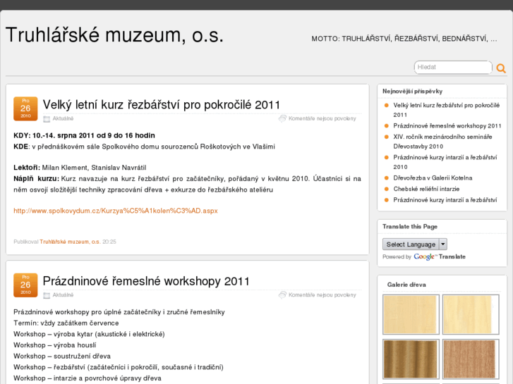 www.truhlarskemuzeum.cz