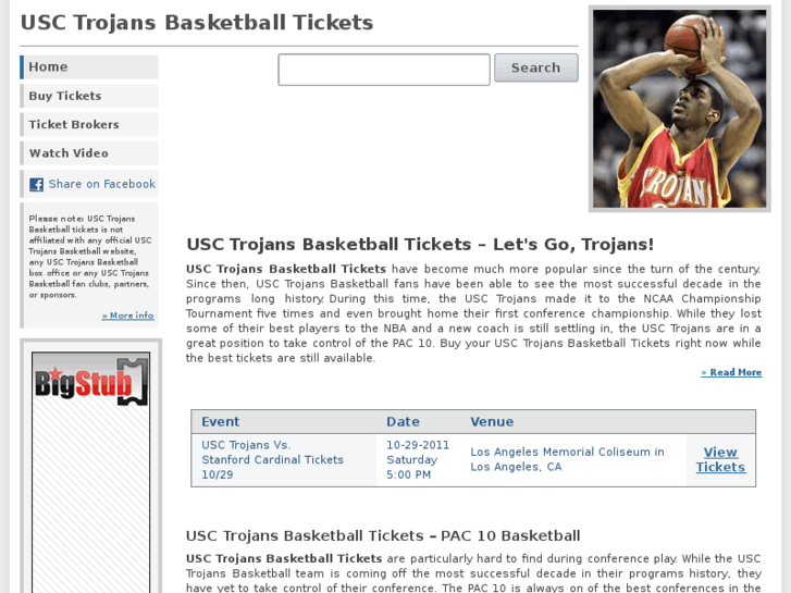 www.usctrojansbasketballtickets.com