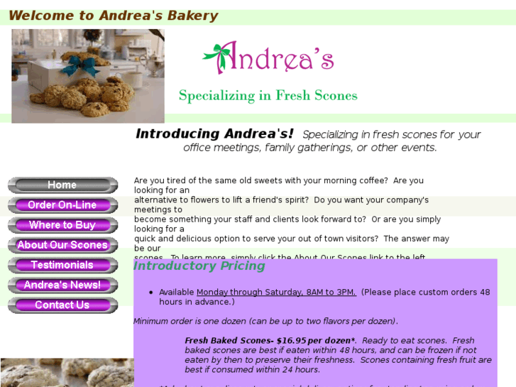 www.andreasbakery.com