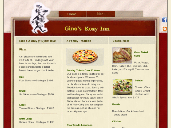 www.ginoskozyinn.com