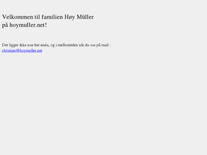 www.hoymuller.net