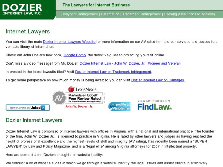 www.internet-lawyers.org