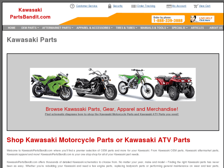 www.kawasakipartsbandit.com