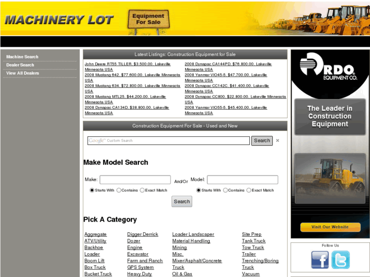 www.machinerylot.com